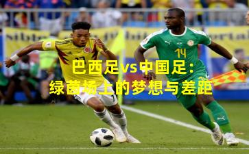 巴西足vs中国足：绿茵场上的梦想与差距